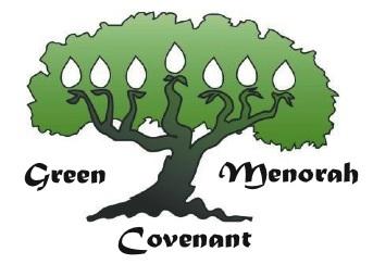 Green Menorah Covenant symbol -- se The Shalom Center