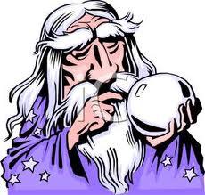 Reporter for Dissociated Press: Wizard with crystal ball